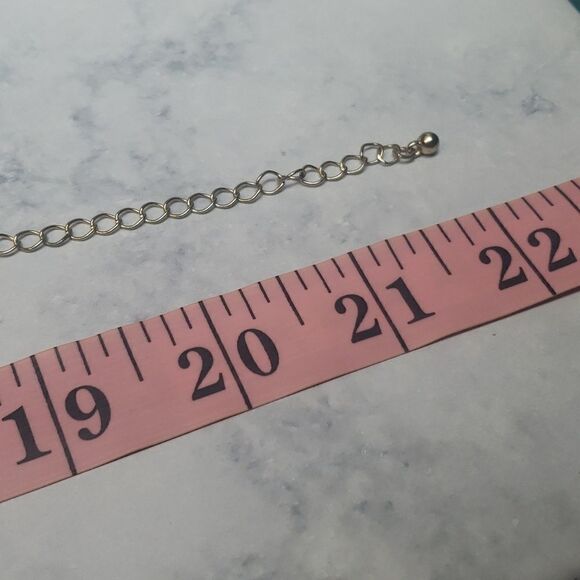 Silver, Gold, and Black Chain Necklace - Picture 5 of 5